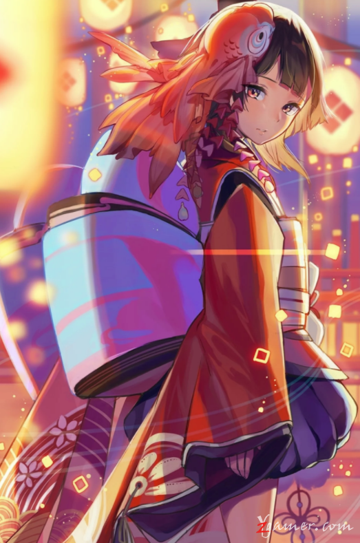 阴阳师手游萝莉神乐壁纸美图鉴赏789