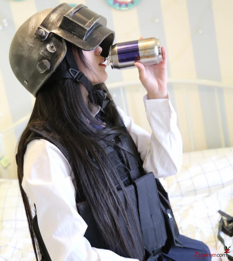 绝地求生美女真人吃鸡装扮CosPlay美图172