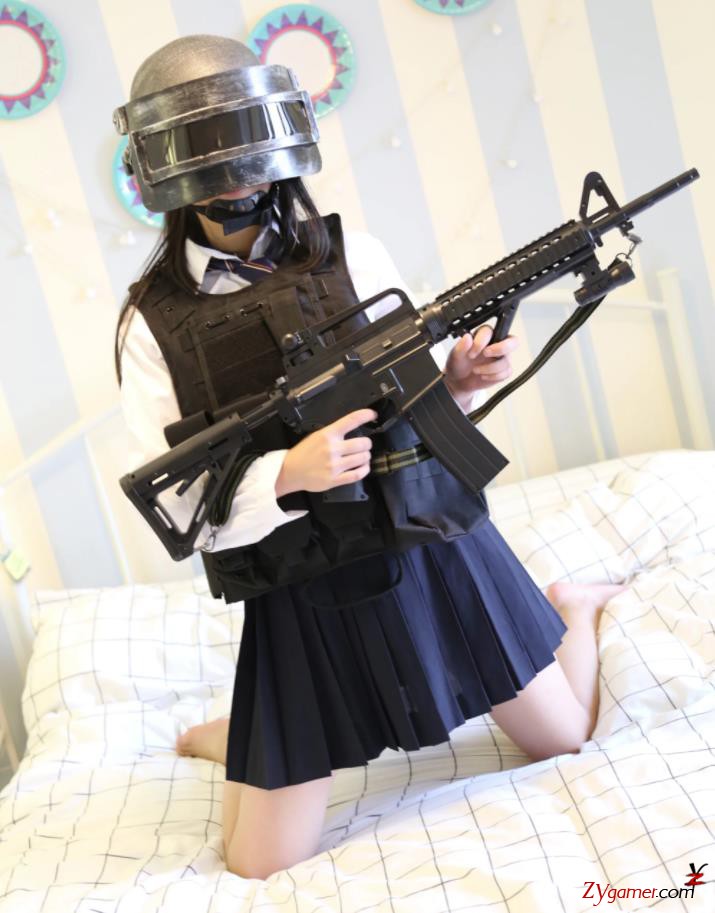 绝地求生美女真人吃鸡装扮CosPlay美图913